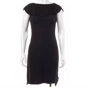 Loeffler Randall black dress sz S